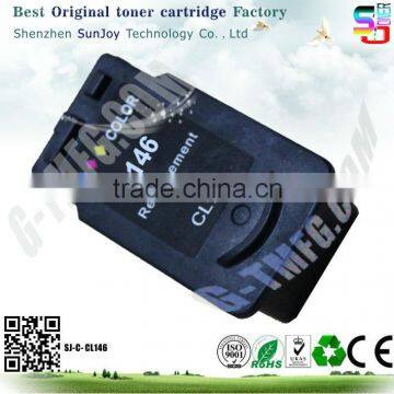 Wholesale Printer Ink Cartridge Compatible CL-146 for Canon PIXMA MG2910 MG2410 MG2510 iP2810