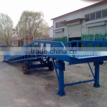 8 ton electric hydaulic mobile ramp