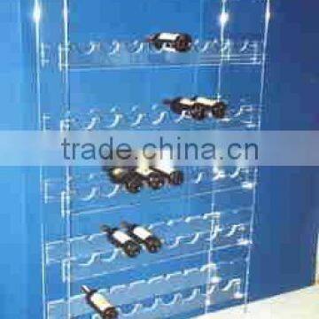 Acrylic Floor Standing Wine Rack