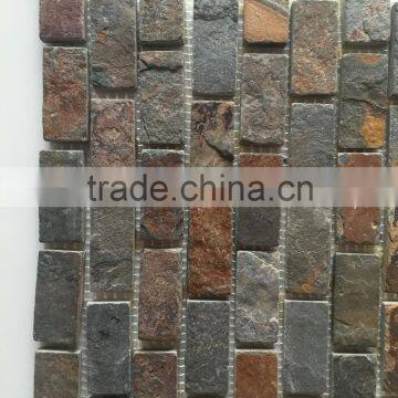 Rusty Slate Mosaic Stone photo-3