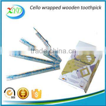Hot New Products for 2016 / Cello Wrapped Wooden Tooth Picks Made in China photo-6