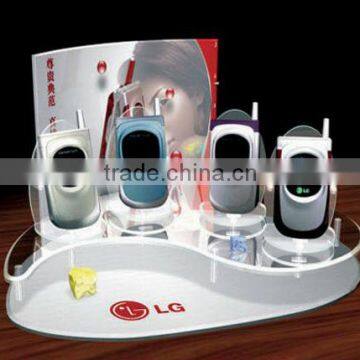 Acrylic counter top display /phone display stand