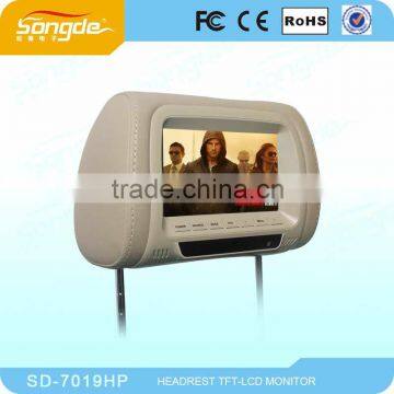 7inch/9inch Car Headrest Monitor With USB/SD Card and IR Transmitter Function photo-5
