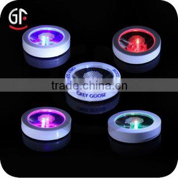 Wedding Favor Customized Led Flashing Tea Cup Coaster