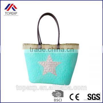 Straw Bag Wholesale Natural Straw Bag With Design