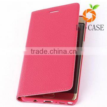 Genuine Leather Case For Samsung Galaxy S6 Edge Luxury Wallet Stand Photo Slot Real Leather Case photo-5