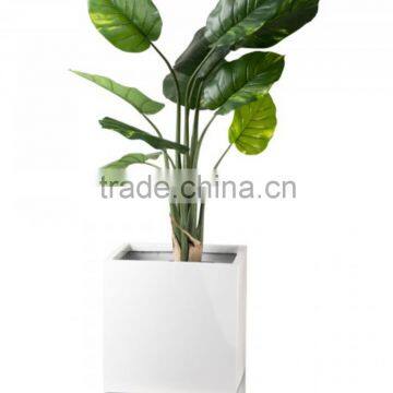 fiberglass beautiful water proof indoor decorative pot planter