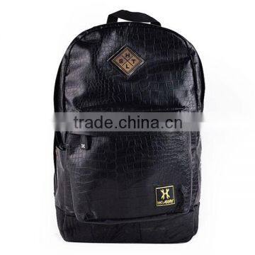 PU Leather Backpack for Outdoor Travelling