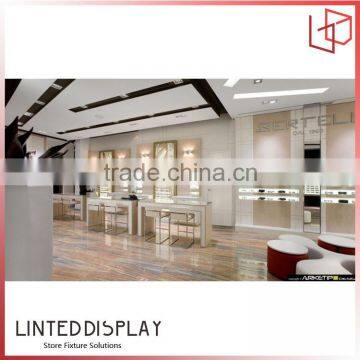 Hight Quality MDF Made White Color Glasses Display Stand photo-4