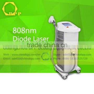 No bleeding permanent hair removal for men beauty equipment with 808nm diode laser