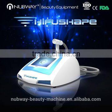 Chest Shaping Professional Focused Waist Shaping HIFU Ultrasound Fat Burning Machine