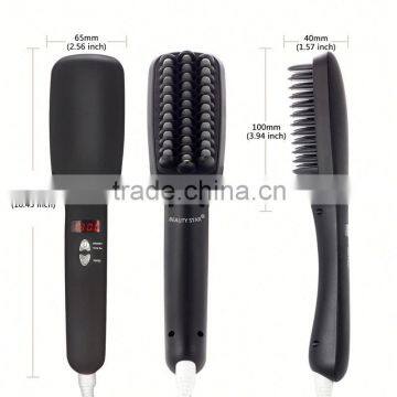 hot professional straightening Irons Comb thermo ceramic straightening brush