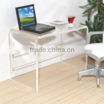 clear acrylic computer desk