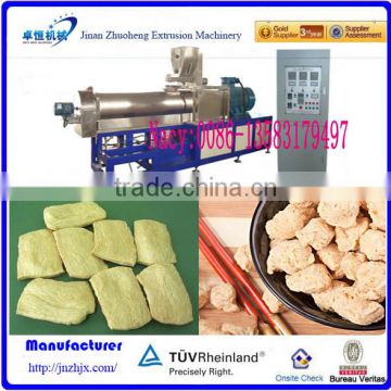 textured soy protein food machine