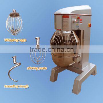 large volume stand mixer used in commercial bakery bread dough mixer