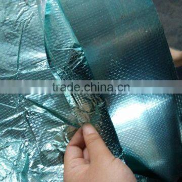 green Anti glare coating+Alu Foil+Pe+Woven+PE+Alu Foil