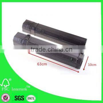 Newest design Black Plastic Storage Tube