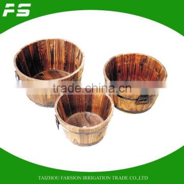 Whole Cheap Price Hot Sale Wood Flower Pot For Home And Garden Decoration