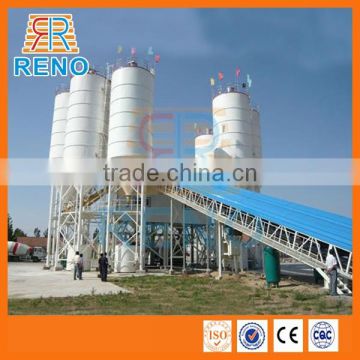 Mobile HZS cement batching station from factory for sale