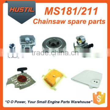 MS181 MS211 Gasoline Chain Saw Spare Parts Chainsaw Air Filter Starter and so on