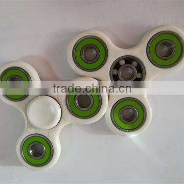 ABS White Plastic Holder Ball Bearing Hybrid Zro2 Ceramic Bearing 608 Green Seal Hand Spinner Fidget Toy photo-5