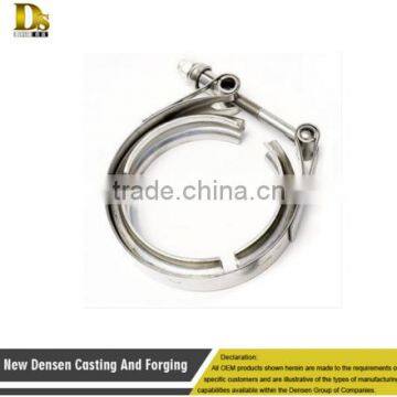 Good Quality OEM U-Bolt Clamp , Metal Stamping Pipe Clamp photo-3