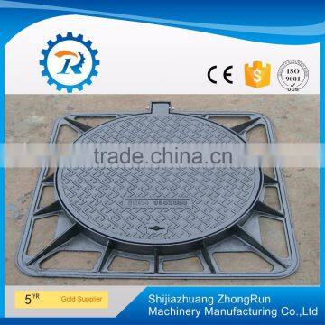 Electrical vented light plate manhole cover