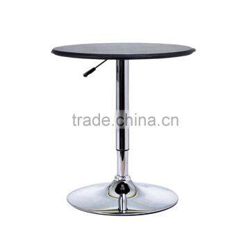 Modern Pub Style Adjustable Vinyl Covered Bar Table