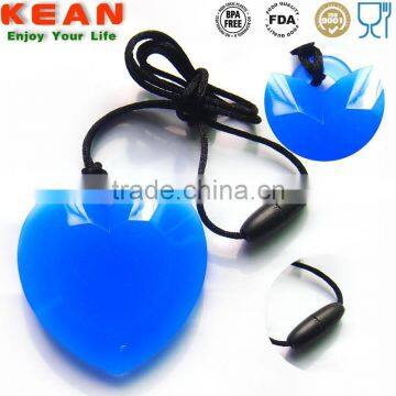 Fashion Design Silicone Pendant Handmade Gold Silver Jewellery photo-4