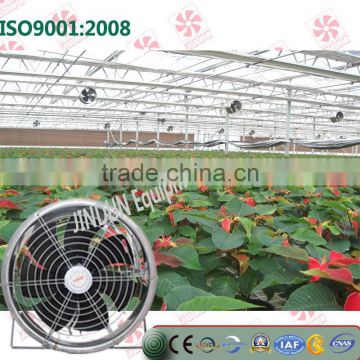 The greenhouse can be hung highly efficient circulation fan