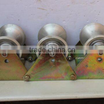 Aluminum Wheel Electrical Cable Roller Cable Laying Equipment photo-2