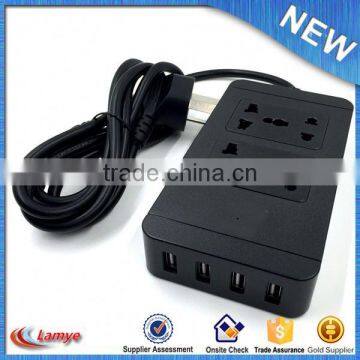 4 Port Usb Charger for Outdoor/ Multiple Portable Socket Outlet for Travel photo-6