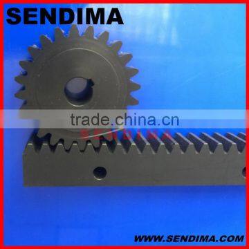 Different materials and sizes gear rack nylon66 nylon gear rack and pinion