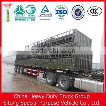 stake type truck semi trailer manufacturers axle farm trailer