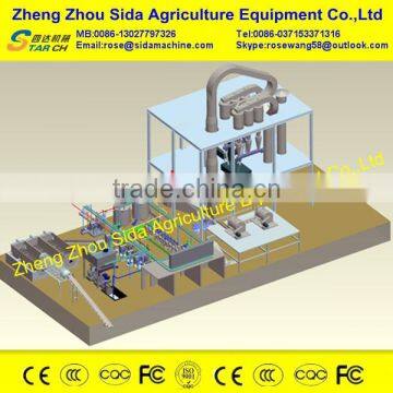 Free Train Automatic Potato Starch Making Machine