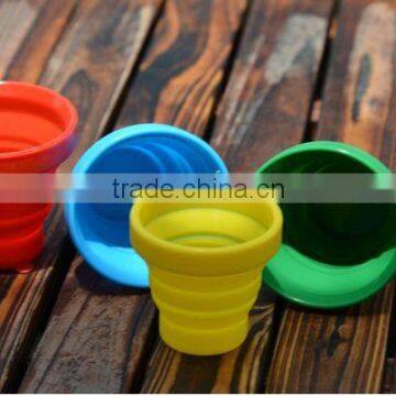 Eco-friendly collapsible silicone cupping set