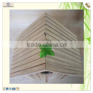 Natural Large Space Safeguard Window Unfinished Wood Birdhouse photo-6