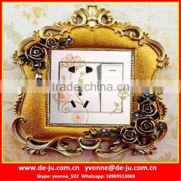 Promotion Selling Polyresin Switches frame Sticker