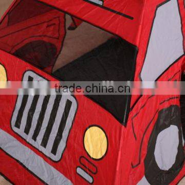 Red Shool Bus Shape Play Tent Bus House Play Tent photo-2