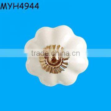 Custom ceramic decorative wardrobe door knob