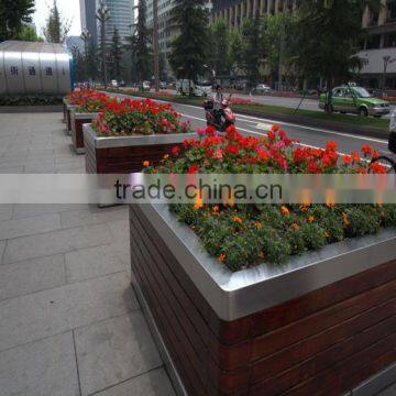 Arlau Park Wood Large Patio Planters photo-5