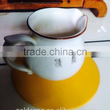 Non-stick Heat Temperature Circular Lace Silicone Insulation Pad / Mat photo-3