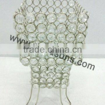 Wholesale Crystal Votive Candelabra Wedding Gift Table Decoration photo-2