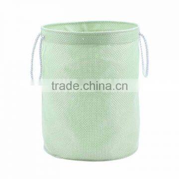 Folding Laundry Hamper With Closing, Bathroom Basket photo-4