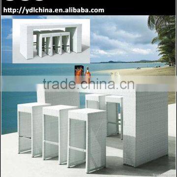 outdoor furniture rattan bar set