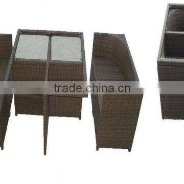 Garden Wicker Coffee Table Sets photo-2