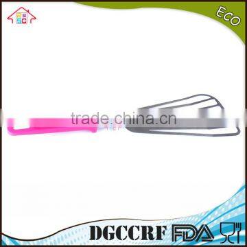 NBRSC Stainless Steel Cooking Triangle Spatula Non Stick Pan Shovel Kitchen Utensil photo-2