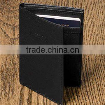 Anti Thief New Arrival Logo Custom Faux Leather Cheap Passport Holder photo-2