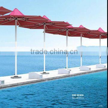 fashion design outdoor flower decoration home garden patio umbrella/garden sun umbrella & base