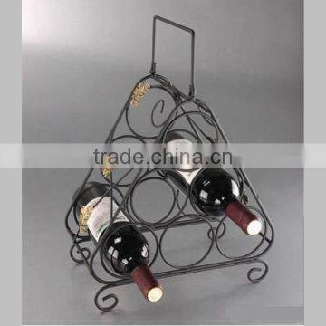 Iron wine rack